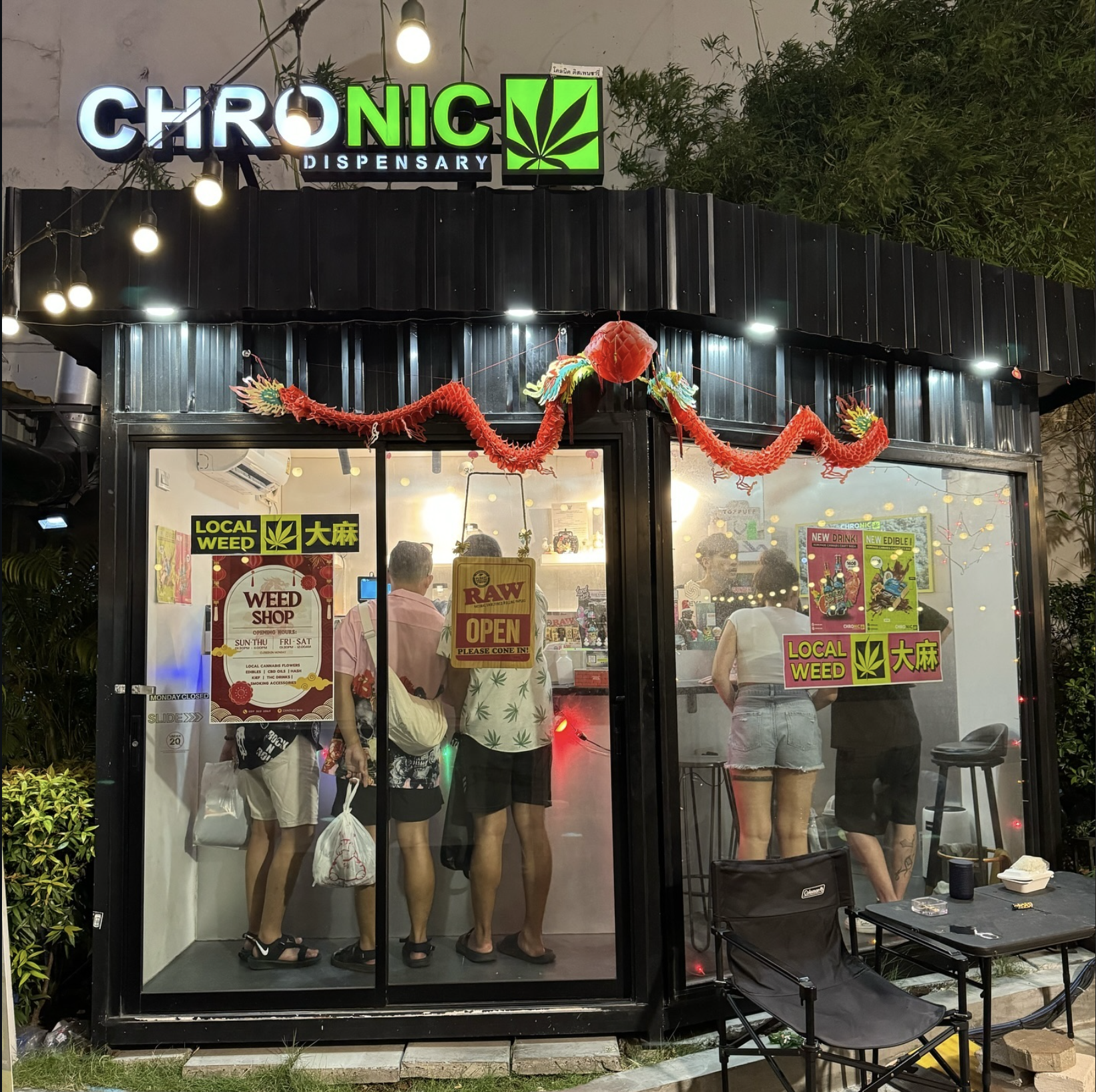Chronic storefront